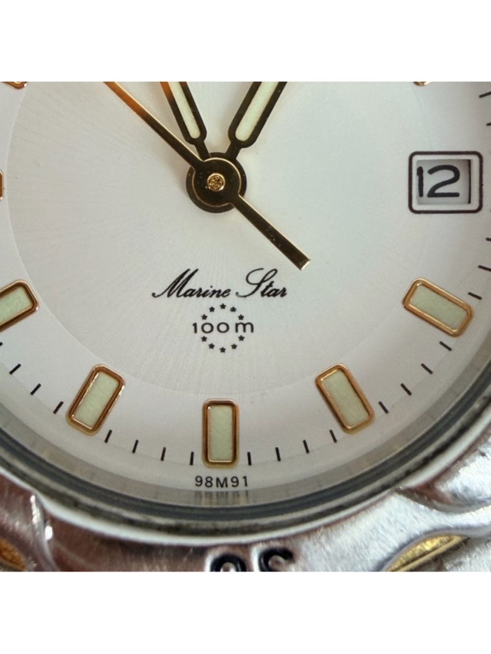 Bulova Marine Star 100M Two Tone Stainless Steel Women’s Watch 98M39. - Picture 15 of 17
